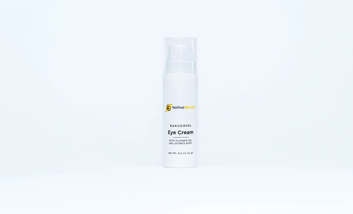 Bakuchiol Eye Cream with Flaxseed Oil & Licorice Root