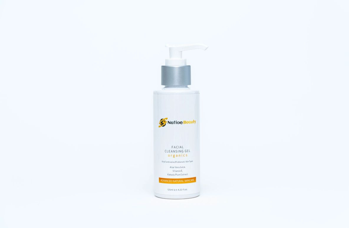 Facial Cleansing Gel with Aloe, Vitamin E & Kakadu Plum
